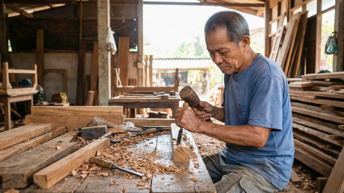 Why We Don’t Cut Trees: The Enduring Beauty of Reclaimed Teak