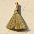 Handcrafted Natural Fiber Dusting Brush: Desktop Cleaning Tool