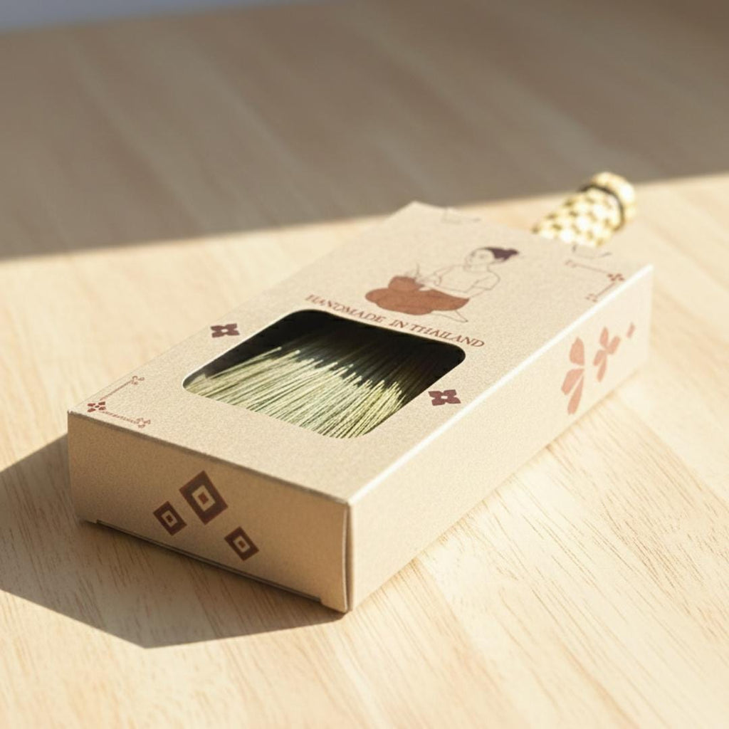 Handcrafted Natural Fiber Dusting Brush: Desktop Cleaning Tool