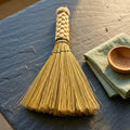 Handcrafted Natural Fiber Dusting Brush: Desktop Cleaning Tool